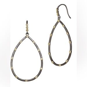 🆕 Freida Rothman Signature The Best Everyday Bezel Tear Drop Earring